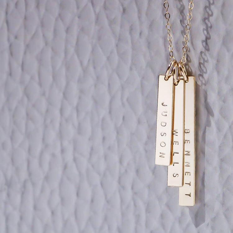 Triple Bar Necklace