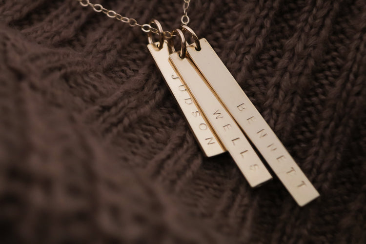 Triple Bar Necklace