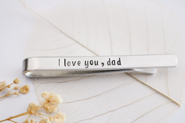 Father of the Bride Tie Clip - TickleBugJewelry