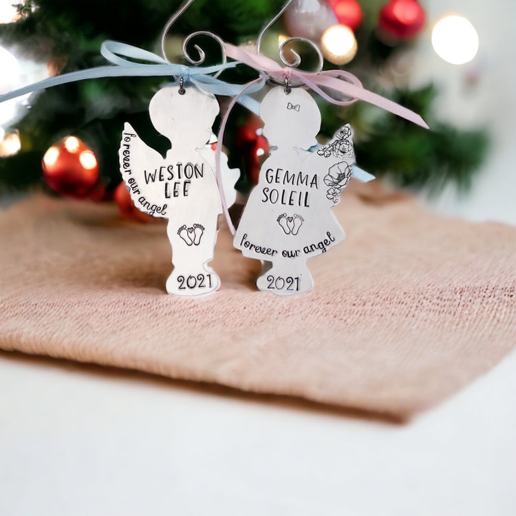 Angel Baby Memorial Keepsake Ornament