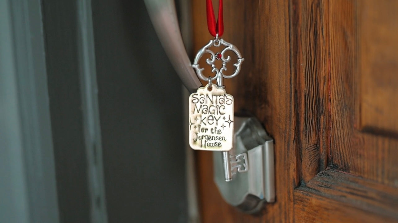 Personalized Magic Santa Key Ornament – TickleBugJewelry