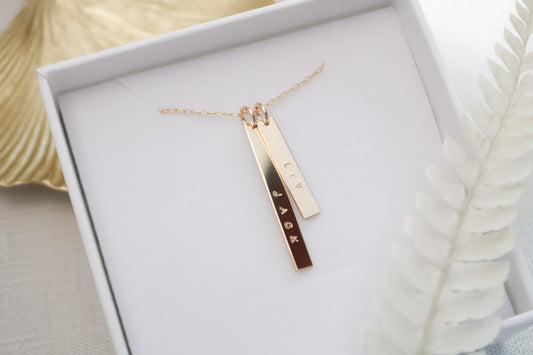 Double Bar Necklace