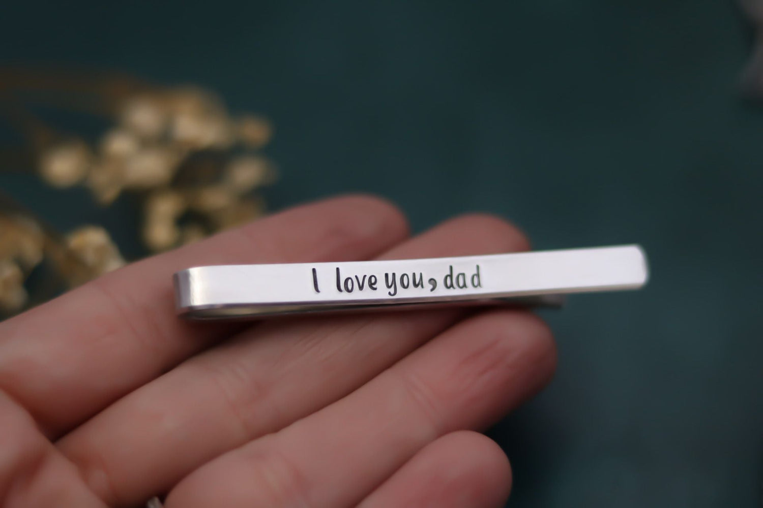 Father of the Bride Tie Clip - TickleBugJewelry