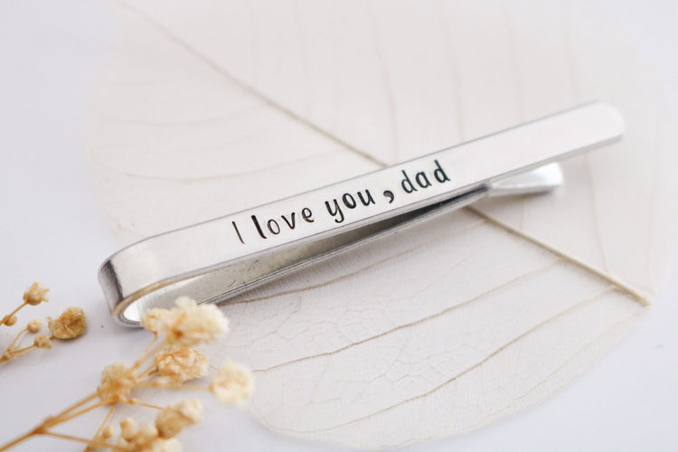 Father of the Bride Tie Clip - TickleBugJewelry