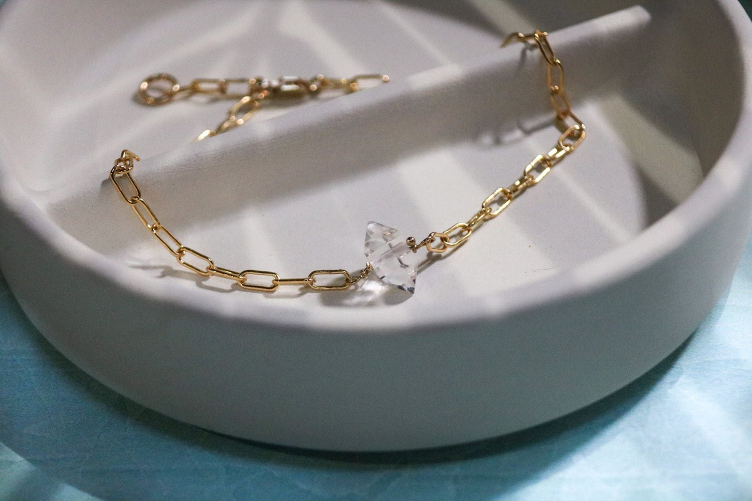 Herkimer Diamond Beaded Bracelet – Felix Z Designs