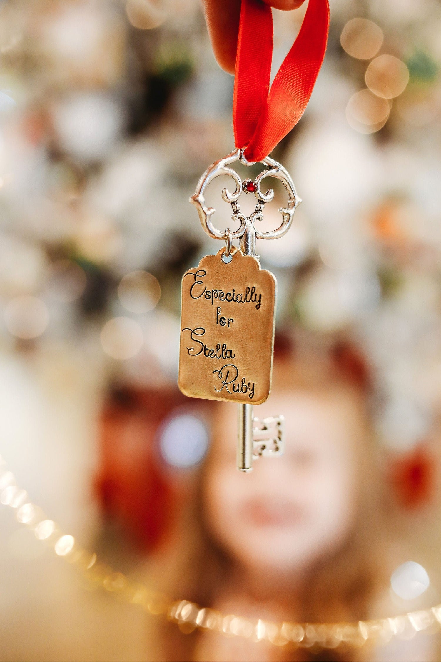 Personalized Magic Santa Key Ornament – TickleBugJewelry